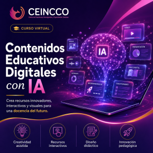 Curso Contenidos Educativos Digitales con IA – CEINCCO